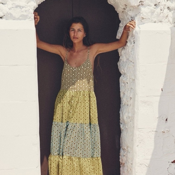 Zara Dresses & Skirts - Zara Multicolor Maxi Dress size XS